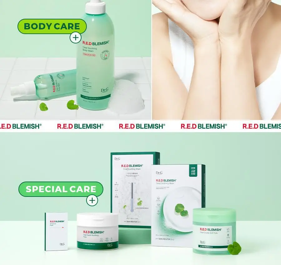 [증정/약산성] 닥터지 약산성 레드 블레미쉬 클리어 수딩 폼 기획2종 택 1(150ml+75ml/150ml+150ml) 상세페이지 26